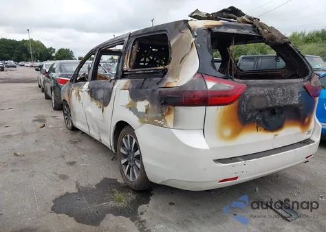 2020 Toyota Sienna Xle Premium из США, поврежденный, VIN 5TDDZ3DC7LS233159